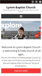 Mobile Screenshot of lymmbaptistchurch.com